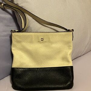 Kate Spade Two-Tone Black and Cream Crossbody Bag